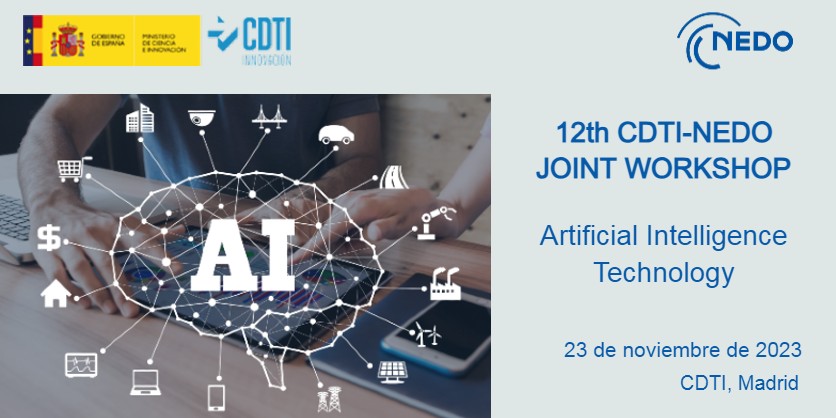 Banner 12th CDTI-NEDO Joint Workshop