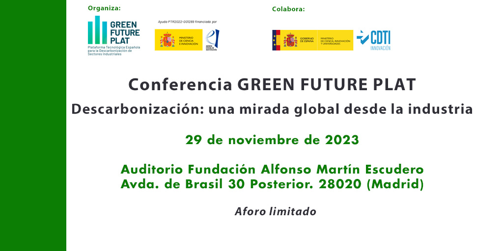 Evento GREEN FUTURE PLAT