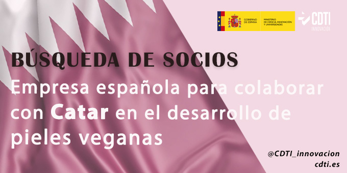 Búsqueda de socios con CATAR pieles veganas