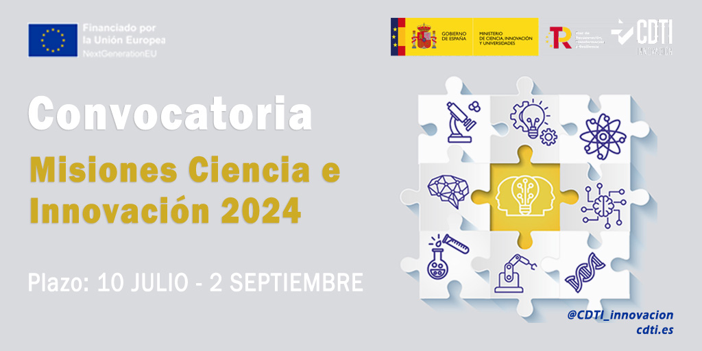 Misiones Ciencia e Innovación convocatoria 2024