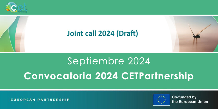 Convocatoria 2024 CETPartnership