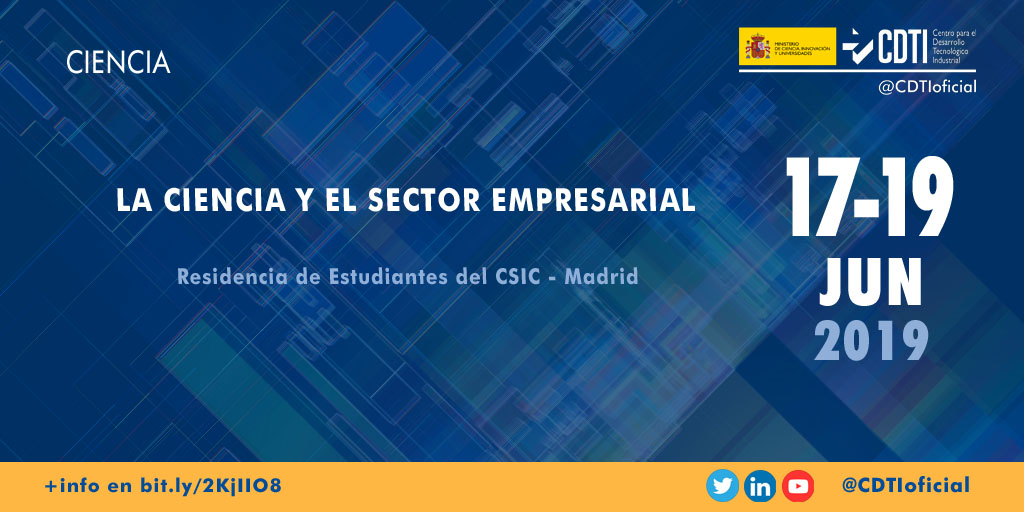 CIENCIA | Carlos de la Cruz, Director de Evaluación de @CDTIoficial participa en el encuentro "La ciencia y el sector empresarial" en #Madrid