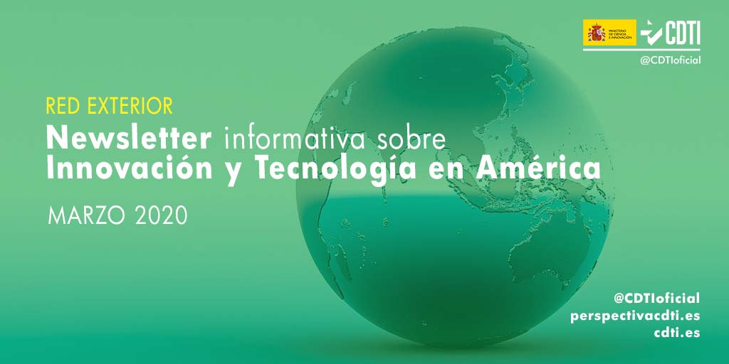 @CDTIoficial publica una nueva newsletter con noticias sobre #innovación y #tecnología de América