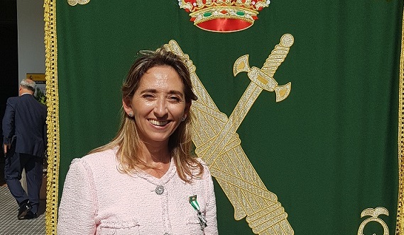 SEGURIDAD | Maite Boyero, técnico de @CDTIoficial, condecorada con la Cruz de la Orden del Mérito de la Guardia Civil