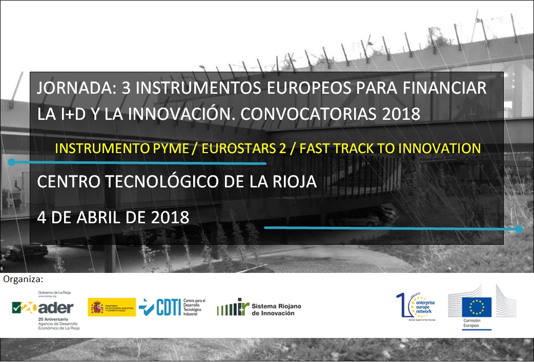 INSTRUMENTO PYME | @CDTIoficial participa en la jornada sobre #InstrumentoPYME europeo organizada por @een_ader ‏