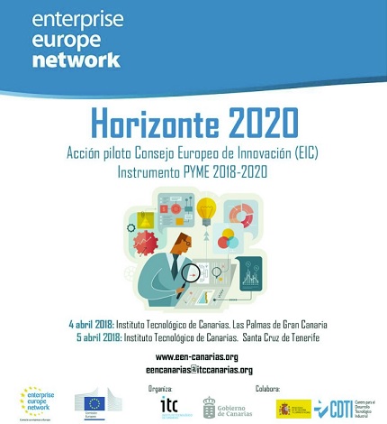 #H2020 | @CDTIoficial participa en las jornadas sobre @H2020SME que organiza @EEN_Canarias