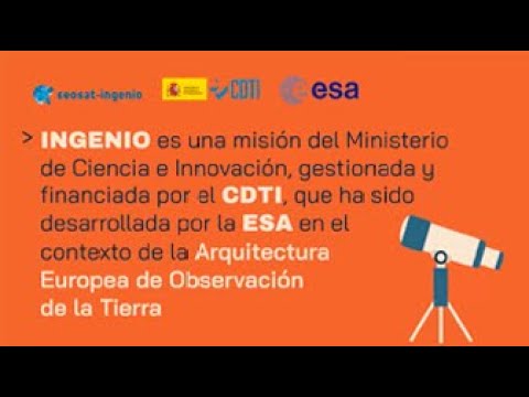 El ministro Pedro Duque despide al satélite Ingenio en Torrejón a la salida de su vuelo con destino a Kourou