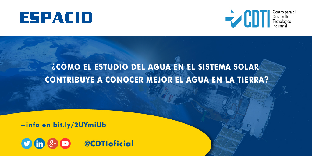 ESPACIO | @CDTIoficial reúne en su sede a expertos para analizar algunas misiones espaciales relacionadas con el estudio del agua en el Sistema Solar