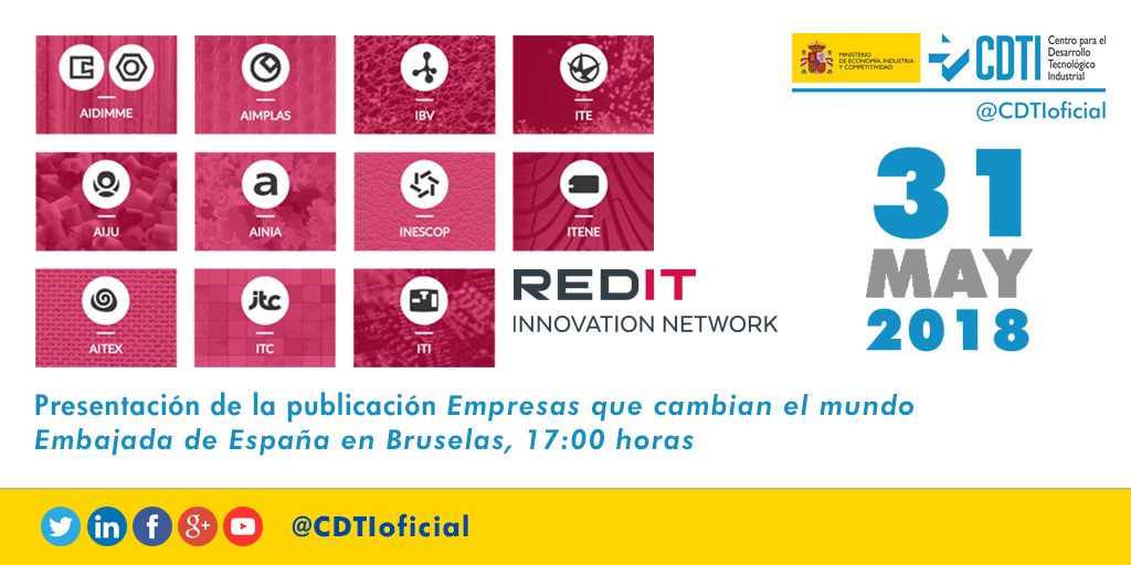 RED TECNOLÓGICA | @Redit_es presenta en Bruselas la publicación #Empresas que cambian el mundo