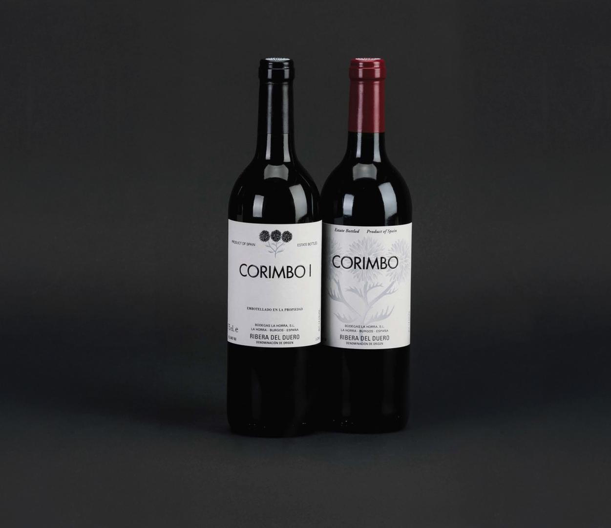 Gama de vinos Corimbo
