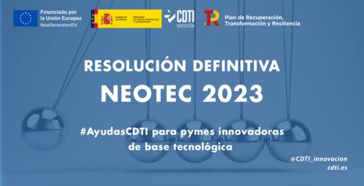 Banner Resolución NEOTEC 2023