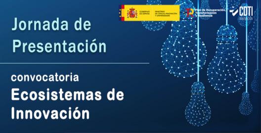 Jornada presentación ECOSISTEMAS