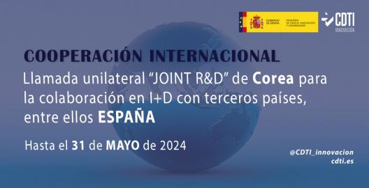 Llamada unilateral JOINT R&D de Corea