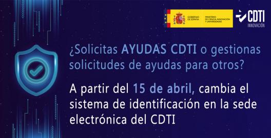 Sistema identificación Sede Electrónica