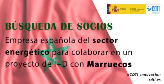 Búsqueda socios Marruecos sector energético