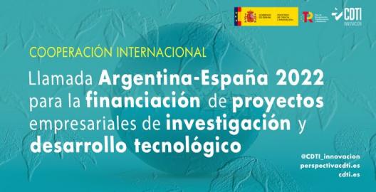 Se amplía el plazo de presentación de propuestas de la Llamada conjunta de cooperación tecnológica entre España y Argentina