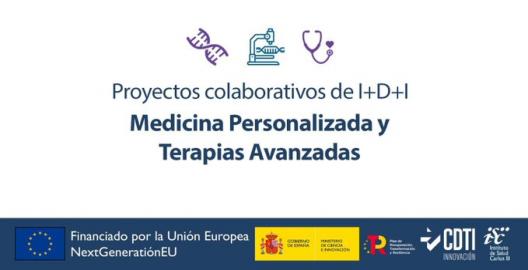 Abierta la fase de expresiones de interés para proyectos de innovación en medicina personalizada y terapias avanzadas