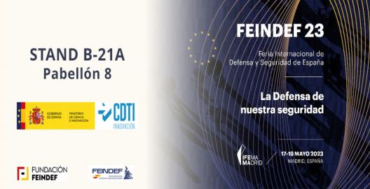 Participación del CDTI Innovación en la feria internacional de Defensa y Seguridad FEINDEF