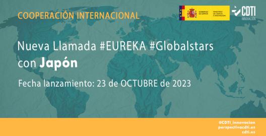 El CDTI Innovación difunde el preanuncio de la próxima Llamada Eureka Globalstars para proyectos de I+D en colaboración con Japón